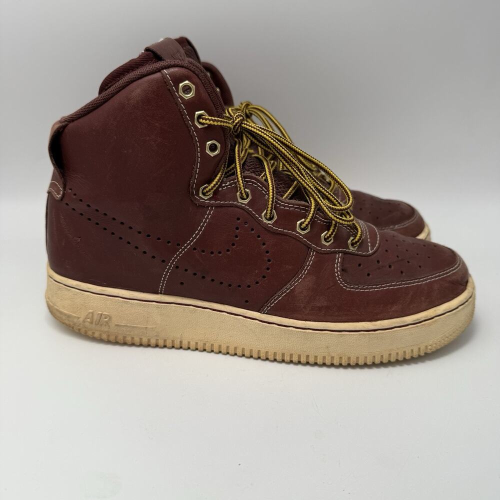 Nike Air Force 1 High '07 LV8 WB 'Red Sail' Men's 8.5 Boot Sneakers 882096-600 - Picture 2 of 9